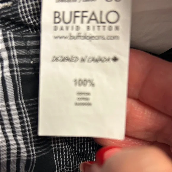 Buffalo David Bitton Men's White Kemitch Slim Boot King Fit Jean - Picture 10 of 14